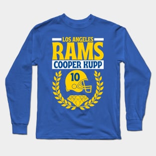 Los Angeles Rams Cooper Kupp 10 American Football Long Sleeve T-Shirt